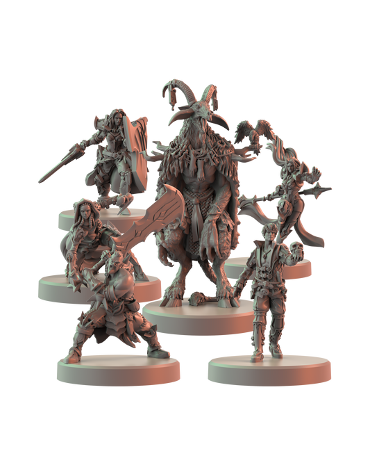 Hellguard: Curse of Caina Miniature Bundle